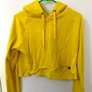 Curves and Combat cropped hoodie, size L